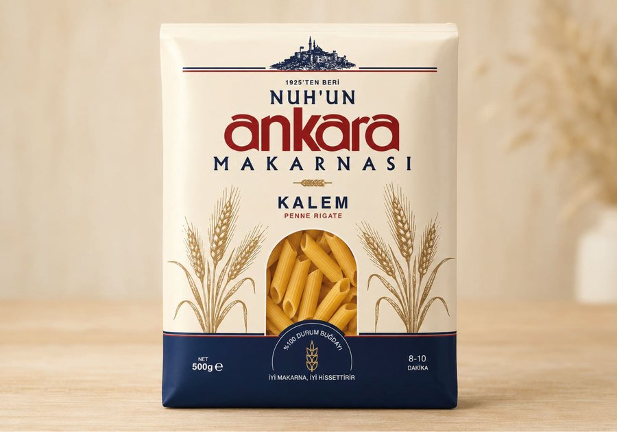 Nuh'un Ankara Makarnası — back packaging